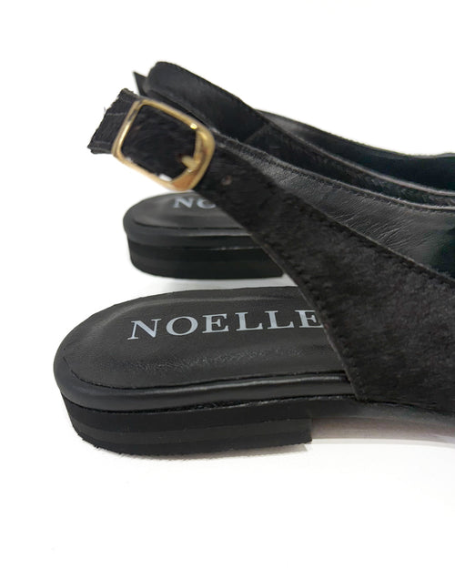 Celia Flats (Hair-on) Black