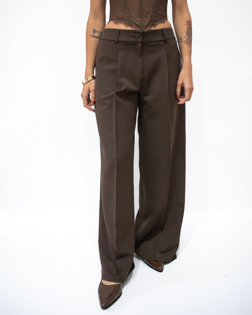 Terra Tailored Pants (Brown)