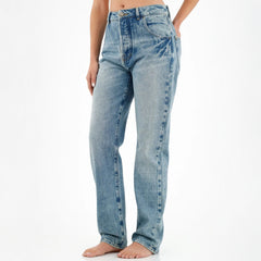 Straight leg jeans indigo