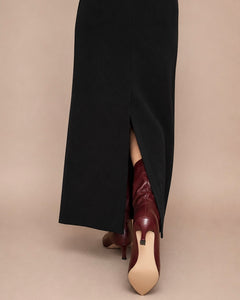 Longline Tailored Skirt