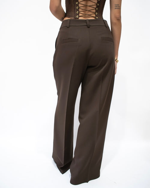 Terra Tailored Pants (Brown)