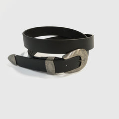 Plain Black Belt