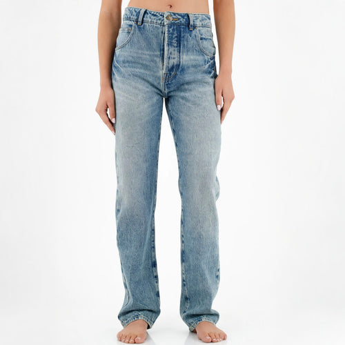 Straight leg jeans indigo