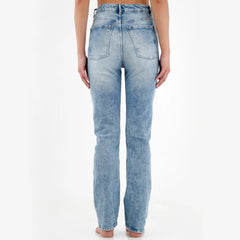 Jean high waisted (stretch)