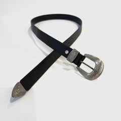 Plain Black Belt