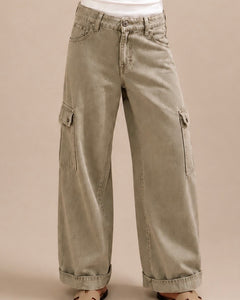 Cargo jeans - wide leg