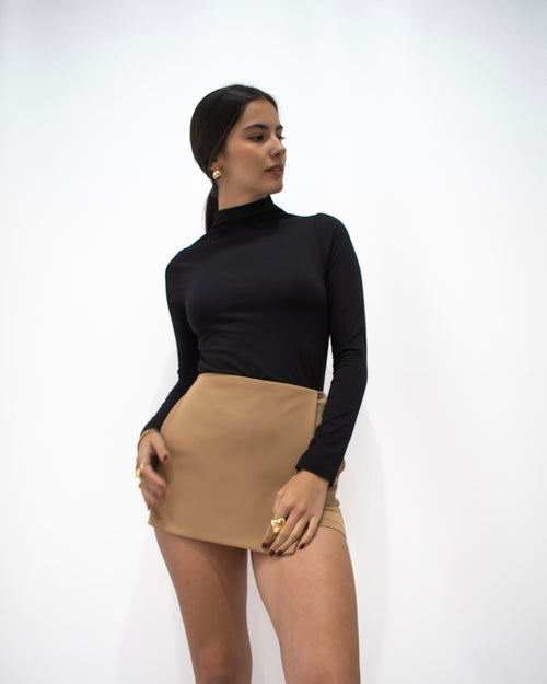 Terra skort (Camel)