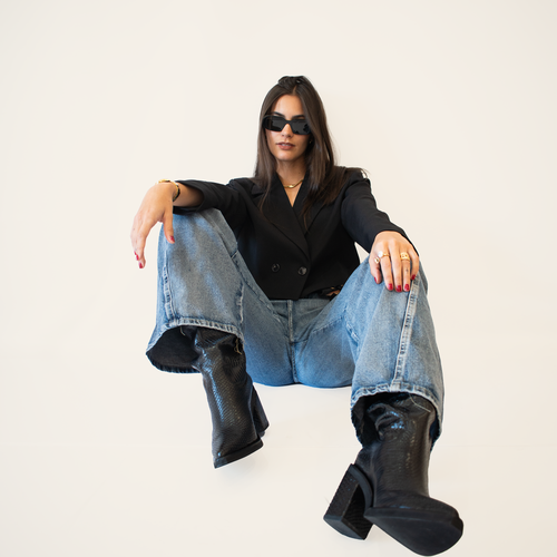 Crocco Black Boots